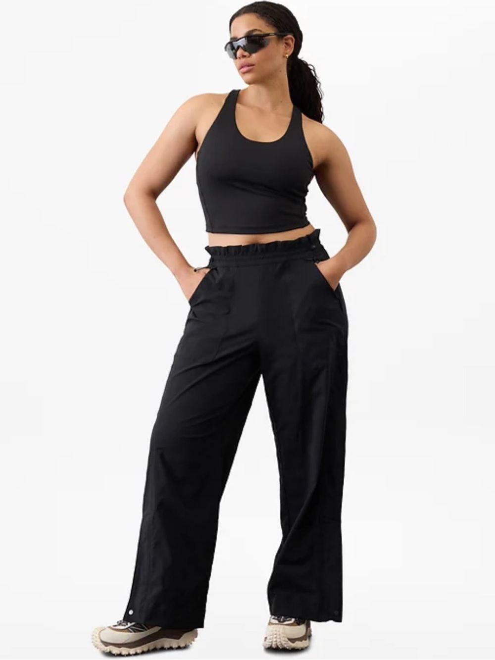 Athleta Trekkie High Rise Parachute Pant Size 12